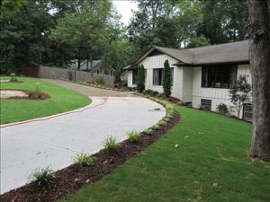 driveway after construction 2