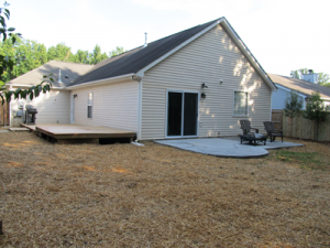 Rear of home after - Starflower