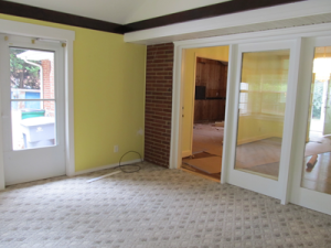 Edgewood - Sunroom before