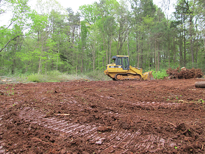 9 – loader clears the building envelope