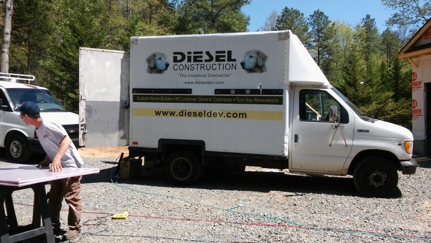 Diesel truck